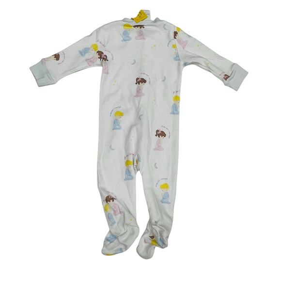NWT Lullaby Set 6M For This Child I Have Prayed in Blue - Picture 3 of 3